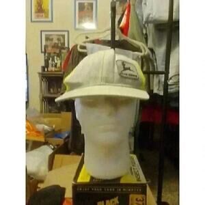 John Deere Snapback Grey with Neon Yellow Mesh Back.